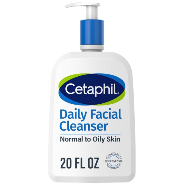 Face Wash, Daily Facial Cleanser for Sensitive