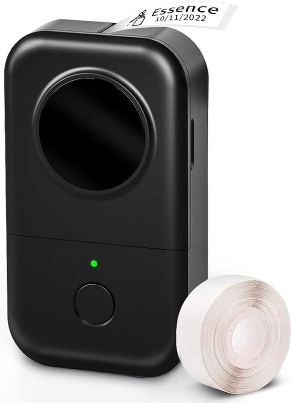 Phomemo D30 Mini Thermal Label Printer Portable Sticker Maker, Bluetooth Inkless Label Makers for