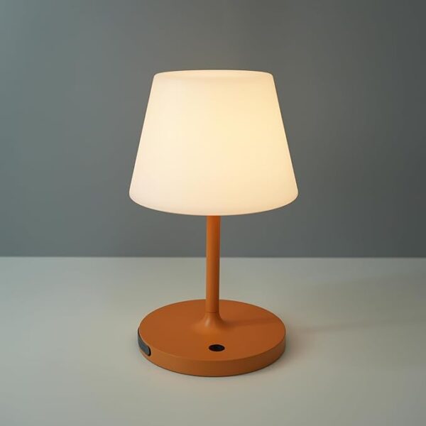 Outdoor Battery Operated Table Lamp Waterproof, 4000mAh Cordless Table