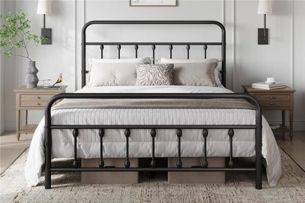 Yaheetech Classic Metal Platform Bed Frame Mattress Foundation