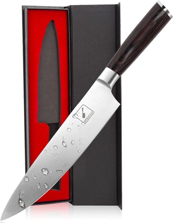 imarku Japanese Chef Knife - Sharp Kitchen Knife 8 Inch Chef's Knives HC Steel