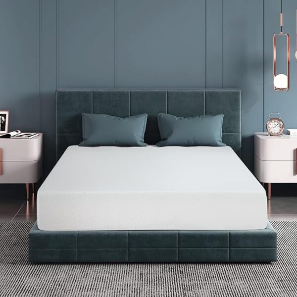 6/8/10/12 inch Gel Memory Foam Mattress for Cool Sleep & Pressure Relief