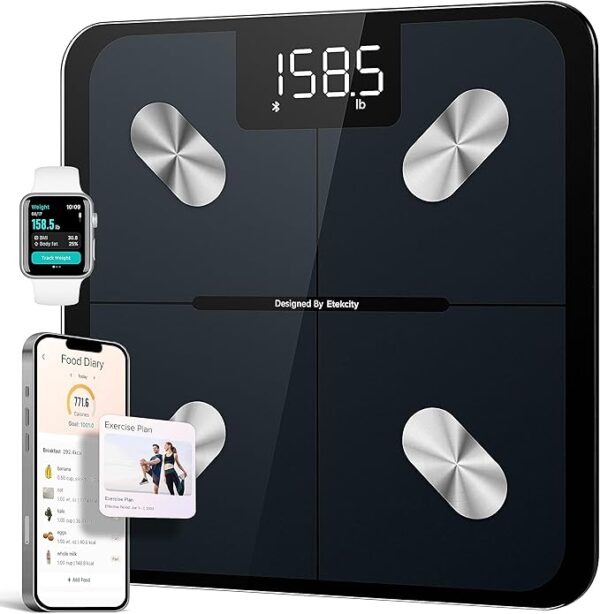Etekcity Smart Scale for Body Weight FSA HSA Store Eligible, Bathroom Digital Weighing