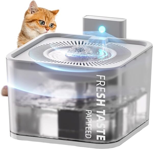 Silent Leak Proof Cat Drinking Fountain 3 Liter Large
